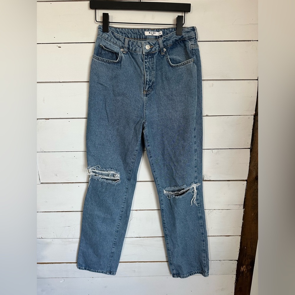 NA-KD Highwaisted Jeans
